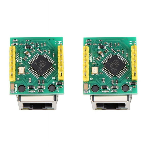 2PCS/LOT -ES1 W5500 Chip New SPI to LAN/ Ethernet Converter IP Mod Module