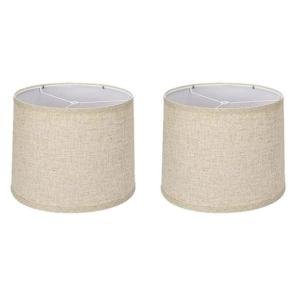 2-1/4 in. Fitter Small Linen Fabric Drum Pendant Lamp Shade 860955 - The Home Depot 2-1/4 in. Fitter Small Linen Fabric Drum Pendant Lamp Shade 860955 - The Home Depot