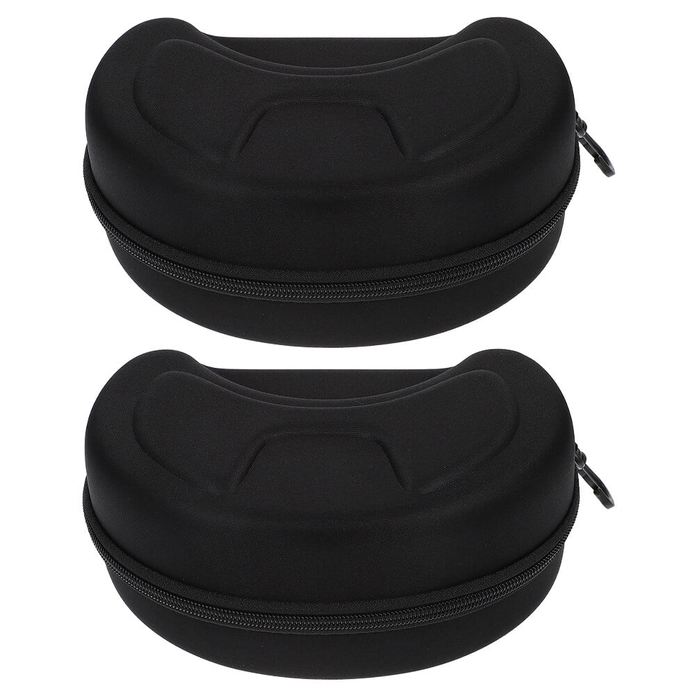 2PCS Large Size Goggles Boxes EVA Sunglasses Storage Boxes Glasses