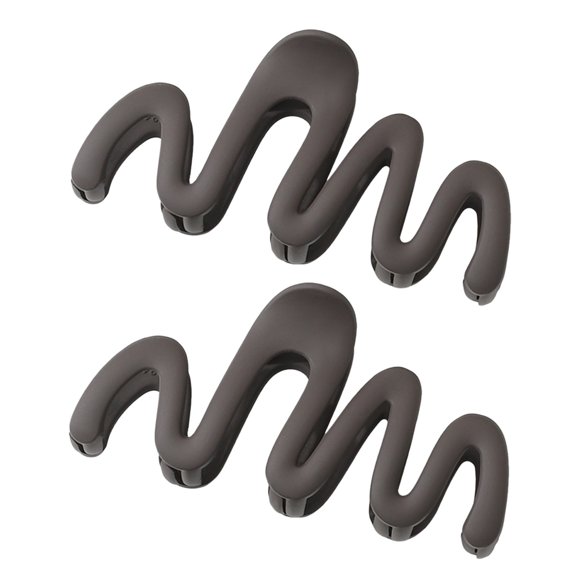 2PCS Large Wave Disc Hair Clip for Women and Durable in Different Styles