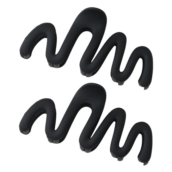 2PCS Large Wave Disc Hair Clip for Women and Durable in Different Styles