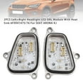 thumbnail image 1 of 2PCS Left+Right Headlight LED DRL Module With Heat Sink 6F0941475/76 For SEAT ARONA KJ, 1 of 15