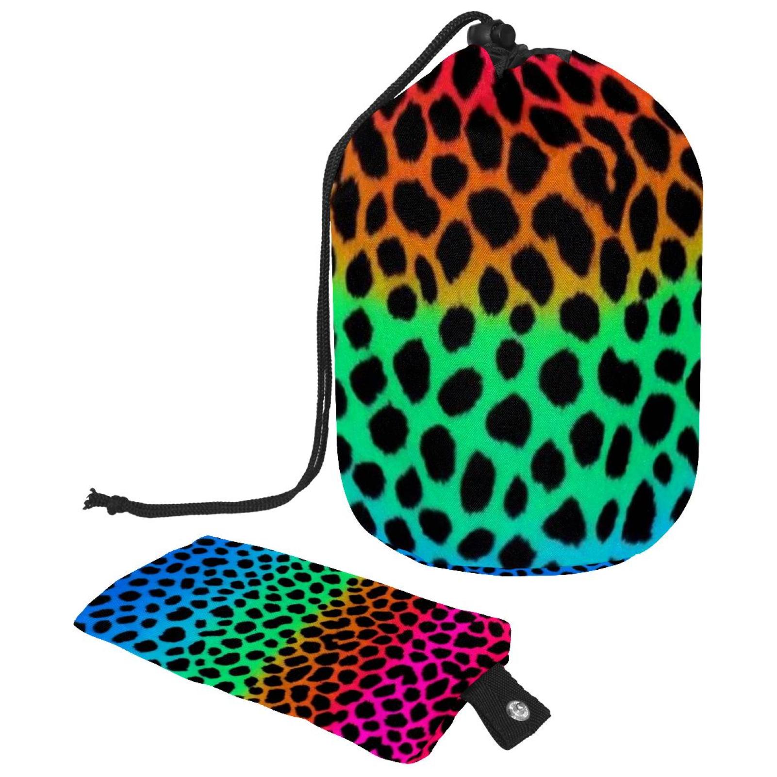 2PCS Leopard Travel Cosmetic Bag Your Ultimate Makeup Organizer