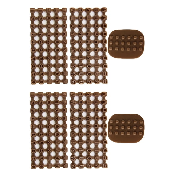 2PCS Letter Number Symbol Cookie Stamps For Baking Enthusiasts Miniature Alphanumeric Stamping Set