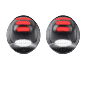 2PCS License Plate Light Assembly LED Tag Lamp Replacement for Ford F150 F250 F350 Super Duty Bronco Excursion Ranger Expedition Explorer Lincoln Pickup Rear Plate Lights