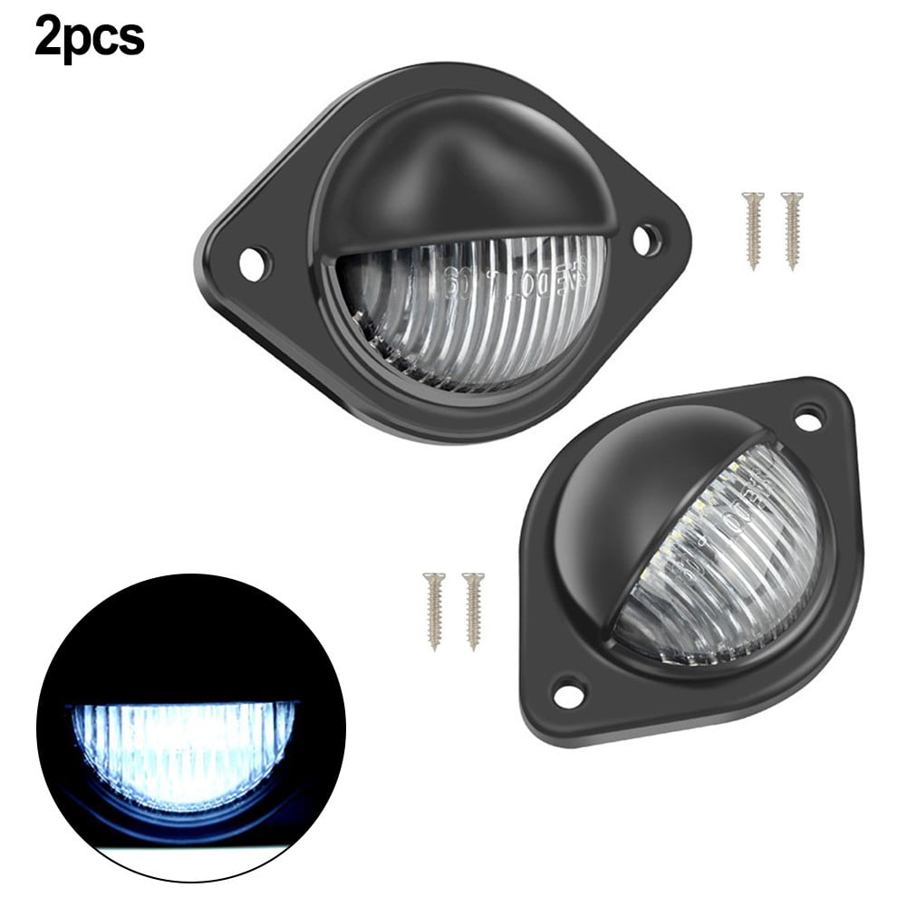 2PCS License Plate Tag Light SMD Lamp Universal for Truck SUV Trailer Van 3LED