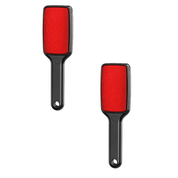 2PCS Lint Brush Double Lint Remover Brush Lint Brushes For Clothes Reusable Velvet Lint Brush Coat Lint Brush Home Decor