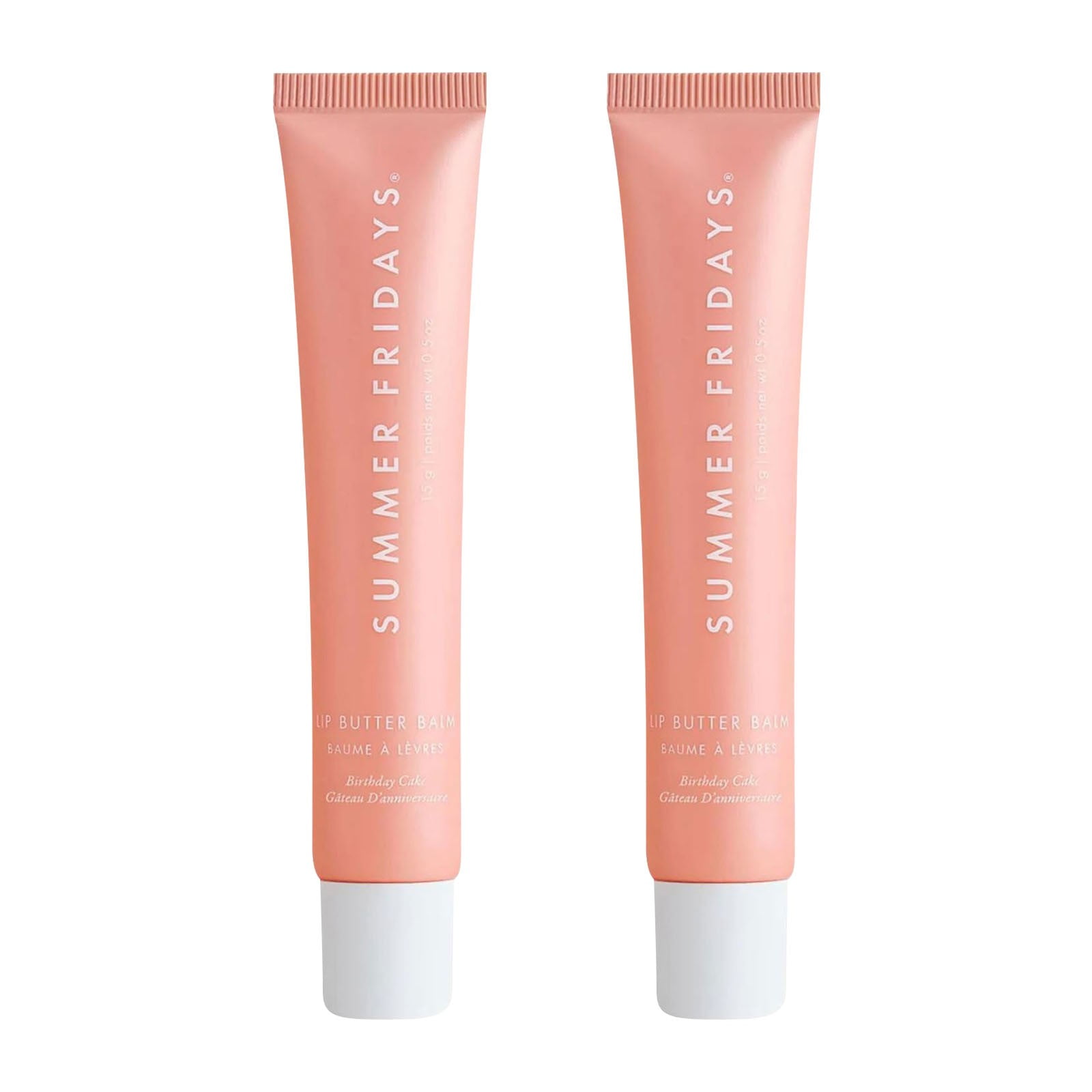 2PCS Lip Butter Balm Conditioning Lip And Lip Balm for Instant Shine