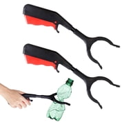 2PCS Litter Pickers for Children,Grabber Stick for Disabled,Lightweight Helping Hand Grabber,Multifunctional Pick Up Stick Grabber,30CM Kids Litter Picker Used for Picking Up,Cleaning