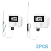 2PCS MINEW Pt100 Temperature Sensor -200 200  Electronic Temperature Scanner Recorder Bluetooth Indicators Rtd Pt100 Probe Data Logger