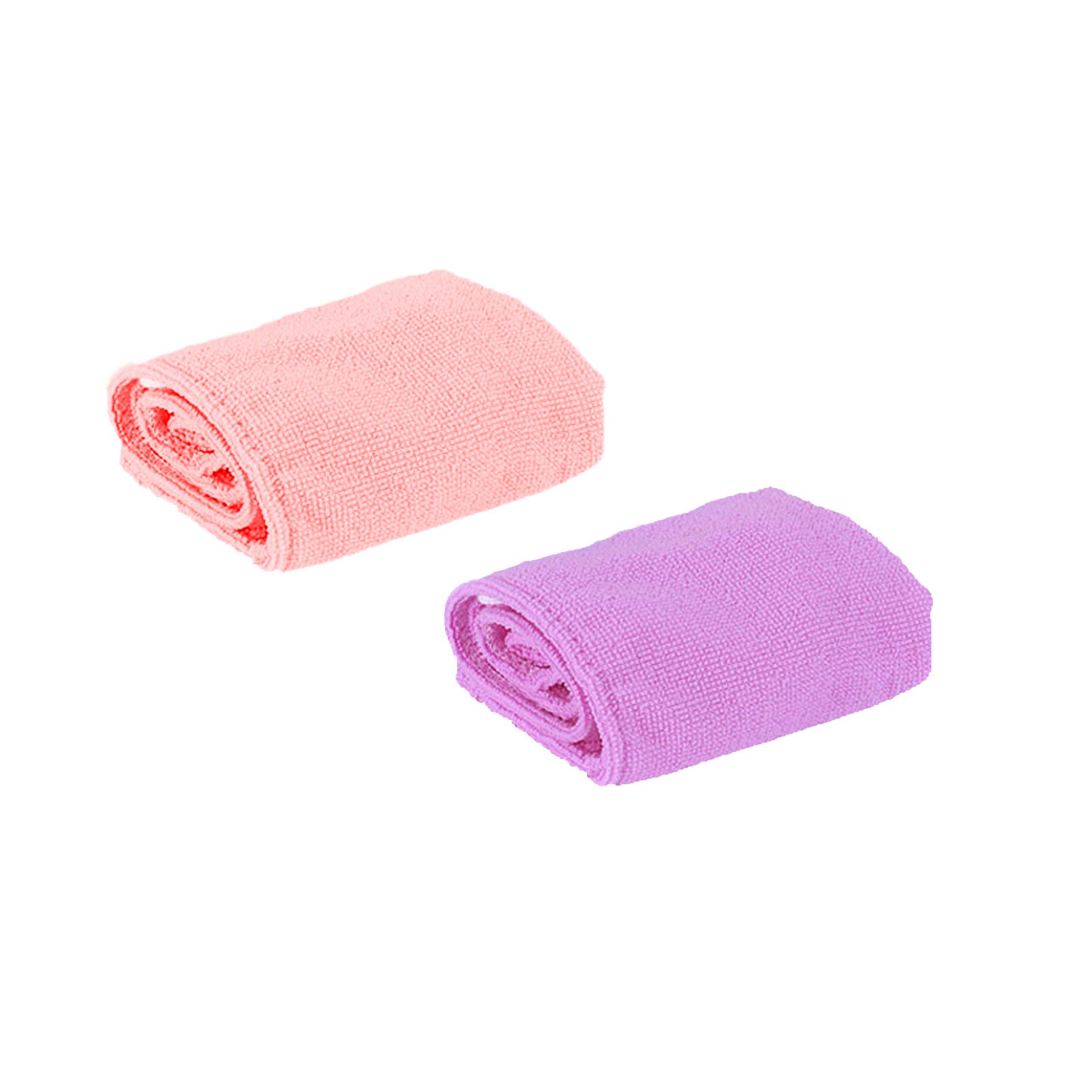 2PCS Magic Instant Dry Hair Towel Fast Drying Hair Towel Fast Absorbent