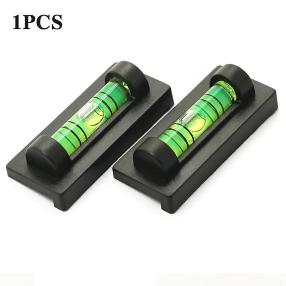 2PCS Magnetic Bubble Spirit Level  47.5mm Acrylic Leveling Tool for RV Camper, Tripod, Turntable & Photograph Equipment