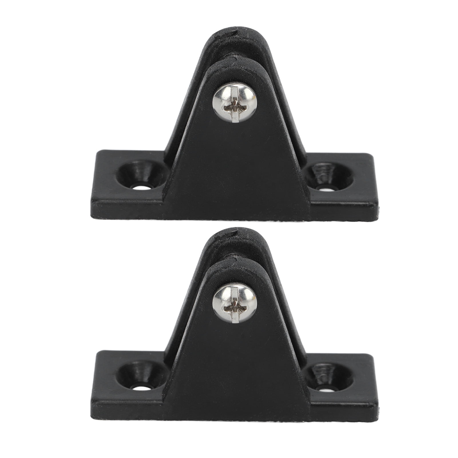 2PCS Marine Boat Deck Hinge Mount Nylon Bimini Top Fitting Hardware