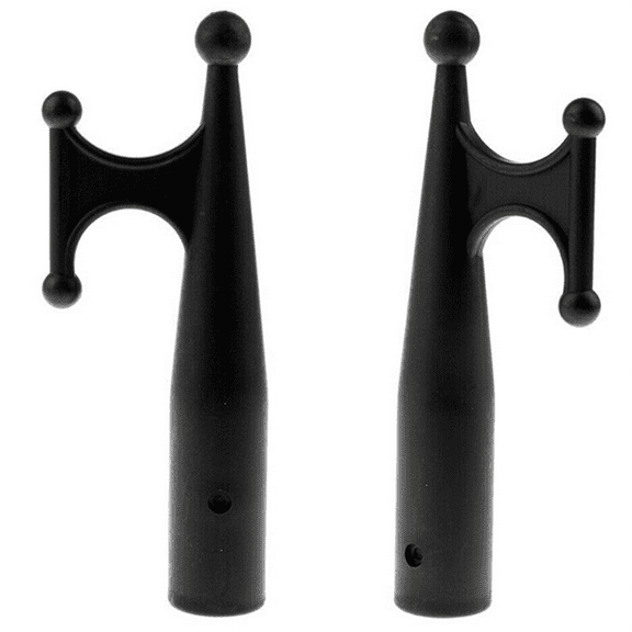 2PCS Marine Nylon 26mm Pole Pipe Top Mount Boat Hook Lifeboat Tow Pickaxe