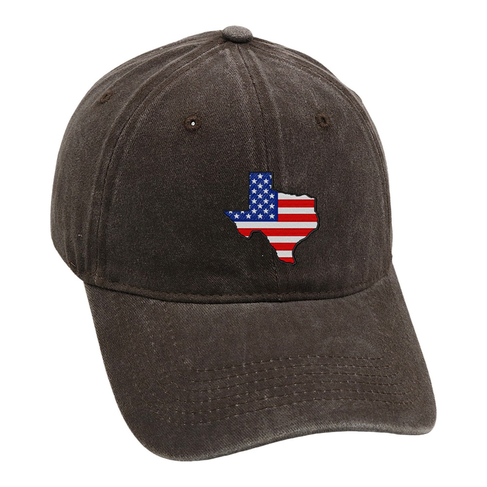 2PCS Men's Color Matching Printed Cap Casual Outdoor Exercise Visor