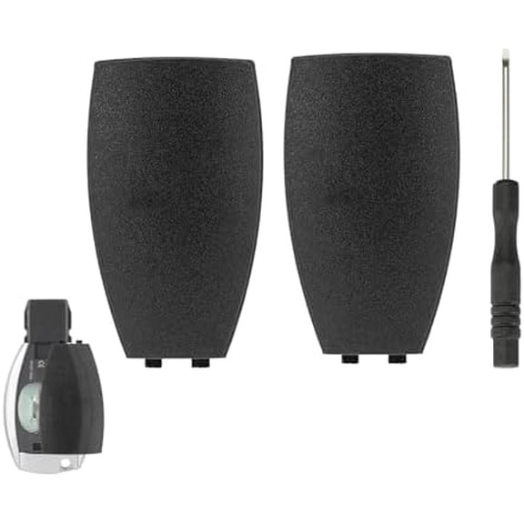 2PCS for Mercedes Key Fob Back Cover Replacement for Mercedes Benz B-Class C-Class E-Class W204 Key Battery Rear Cover Replacement Repair Kit$$Vehicle Parts & Accessories