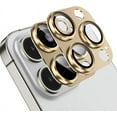 thumbnail image 1 of 2PCS Metal Camera Lens Protector for IPhone 15 14 13 Pro Max Plus 12 Mini 15Pro IPone Tempered Glass Lens Full Cover Accessories (Gold,For iphone 14 14Plus), 1 of 7