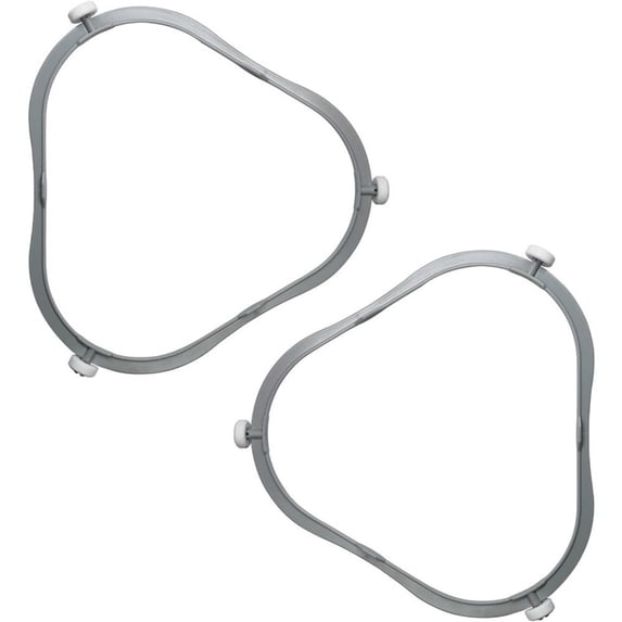 2PCS Microwave Turntable Rings Supports Glass Tray Support Microwave Part