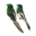 2PCS Mini Birds Feather Foam Wedding Garden Decoration Fly Swatter For