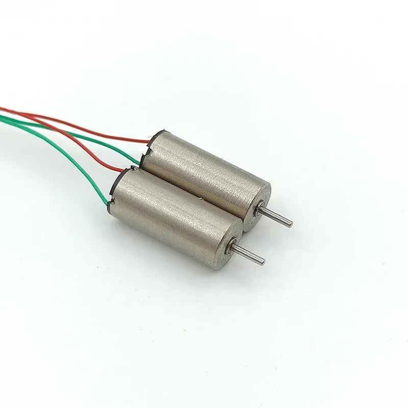 Lot De 6 Moteurs Sans Noyau 3.7V Avec Hélices Pour Avion RC Et Hélicoptère – 50 000 Tr/min, Petit Et Léger, Idéal Pour Bricolage Et Maquettes