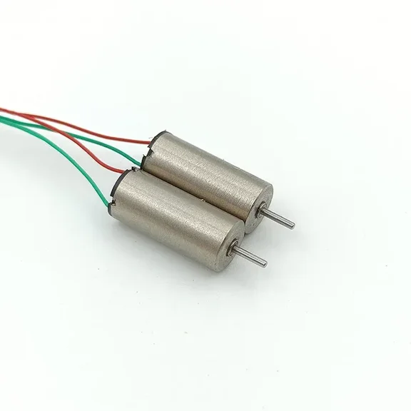 2PCS Mini Coreless Motor 0614 6mm*14mm DC 3.7V 53000RPM High Speed Hollow Cup Engine for DIY RC Drone Aircraft Hobby Toy Model