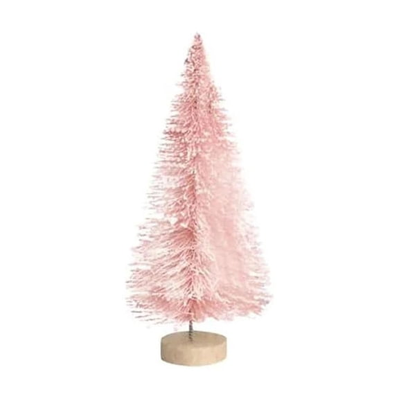 2PCS Mini Desktop Christmas Tree for Office and Home Decor, Xmas Decorations, Small Holiday Tabletop Accent with Ornaments