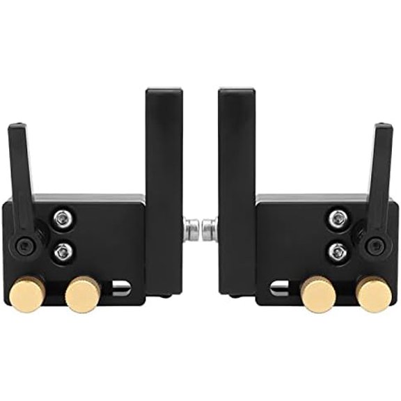 2PCS Miter Flip Track Stop,Left Right Miter Track Stop Accurate Miter Track Stop Locator Woodworking Positioning Limiter Slot Track Stopper$$Tools & Hardware Other