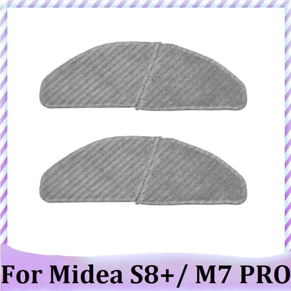 2PCS Mop Cloth for S8+/ M7PRO Robot Vacuum Accessories Replacement Spare Parts Mopping Cloths