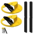 thumbnail image 1 of 2PCS Mouse Rat Trap Bucket,5 Gallon Mouse Rat Traps Indoor for Home,Reusable Bucket Lid Rat Traps Indoor Outdoor,Mouse Catching Tool, 1 of 7