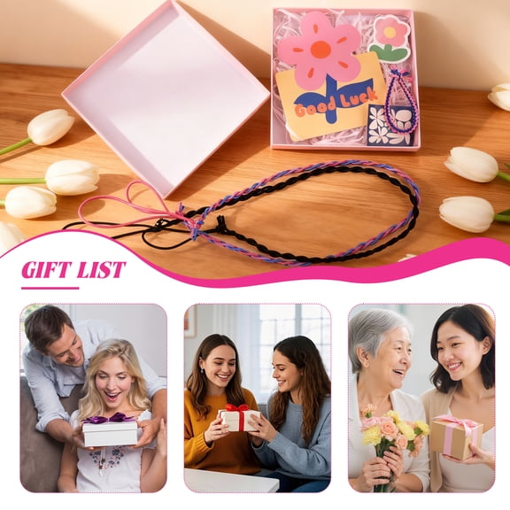 2PCS Multicolor Sport Hair Ties for women, 25 x 2mmlong hair ties Ideal for Activities like Gym, Swimming,Surfing, Exercising, Running, and More.Suitable for wrapping the tail of long horses