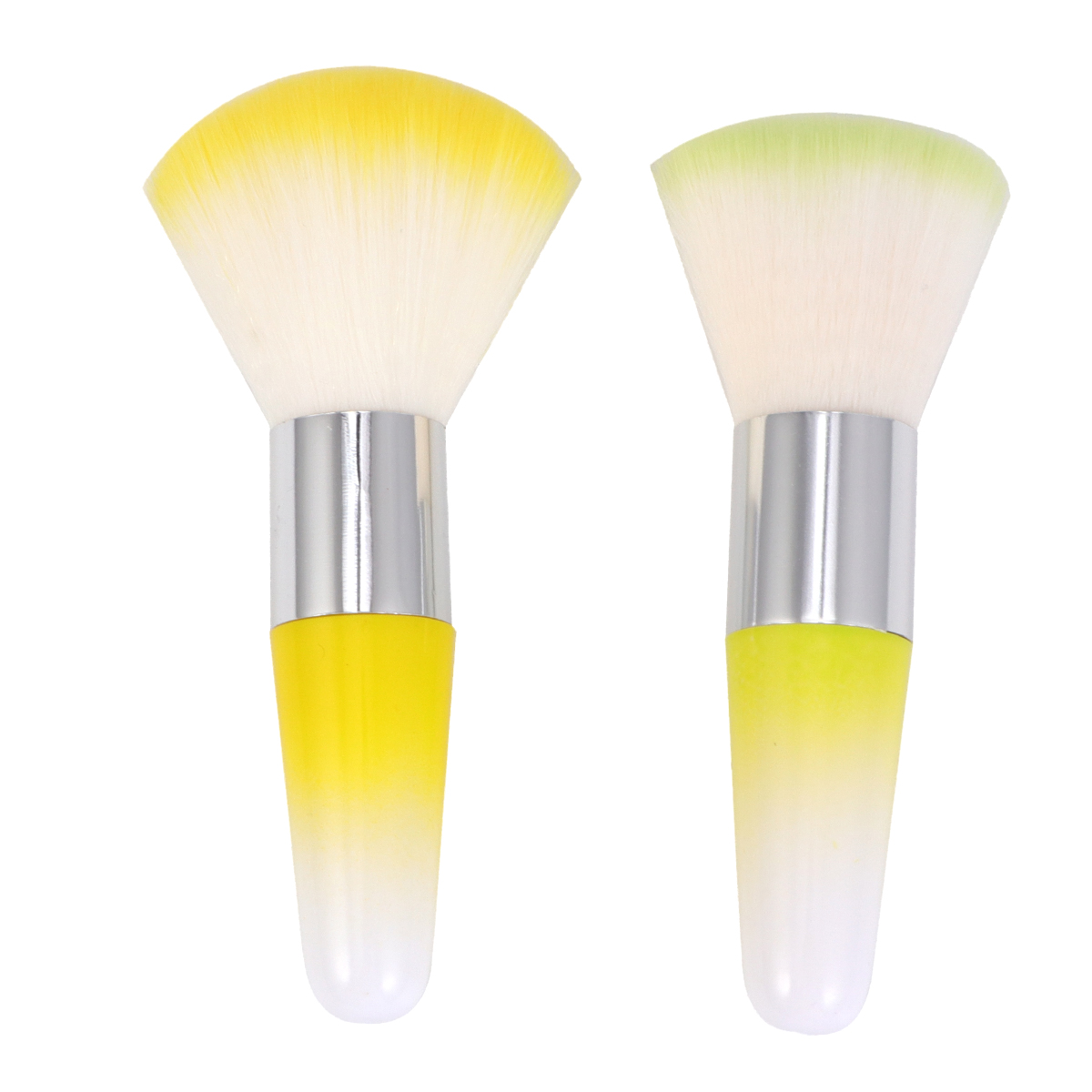 2PCS Multifunction Makeup Brush Nail Art Dust Brushes Nail Powder