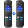 thumbnail image 1 of 2PCS NEW Remote Control Replacement for All Roku TVs, for TCL TV/Hisense/Onn/Sharp/Element/Philips/Insignia/Jvc/RCA Smart TVs, Not for Stick and Box, 1 of 10