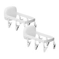 2PCS NGHnuifg Wall Mounted Drying Rack Laundry Drying Rack Space Saving