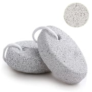 2PCS Natural Pumice Stone, Lava Pedicure Tools Hard Skin Callus Remover for Feet and Hands - Foot File Exfoliation to Remove Dead Skin, and Callusess