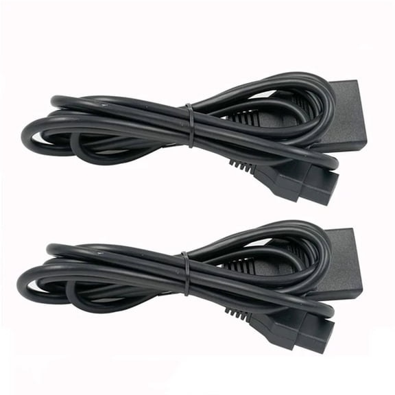 2PCS Neo Geo/CD Controller Gamepad Extension Cord for SNK Neo Geo, 15 PIN ES MVS Famicom Controller Extension Cable