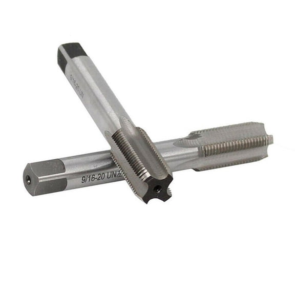 2PCS New 9/16\'\' - 20 Right & Left Hand Thread Tap HSS TPI For Bike Crank