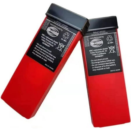 2PCS New BA213020 HBC RADIOMATIC BA213020 6V 2100MAH replace BA214060 BA214061