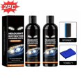 thumbnail image 1 of 2PCS New Car Headlights Restoration Kit, Headlight Buffing Kit Car Headlight Cleaner, Headlight Protectant Headlamp Repair Cream (100ml), 1 of 9