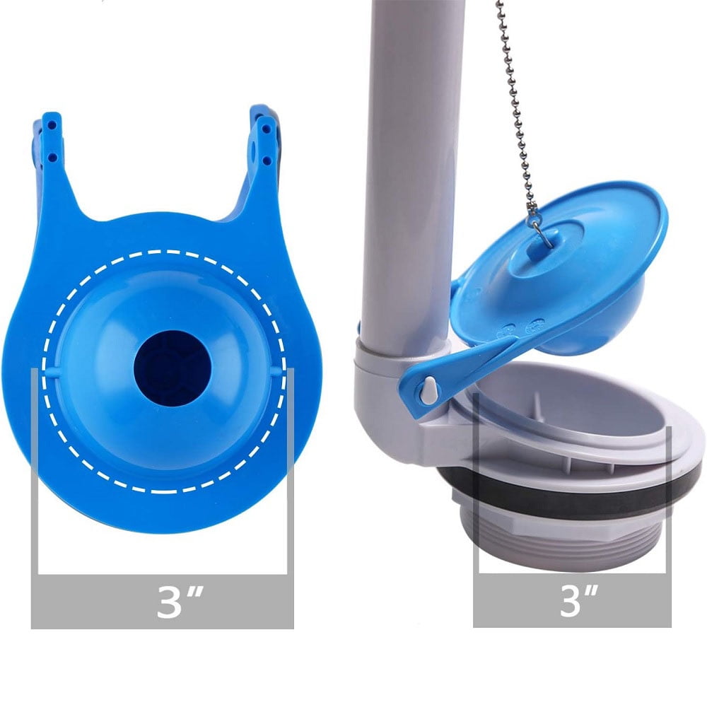 2PCS New Toilet Flapper Replacement For Gerber 99788 For 3 Inch Toilet