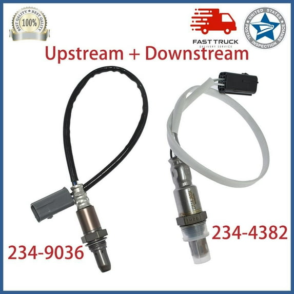 2PCS New Upstream & Downstream Oxygen O2 Sensors for Nissan Altima Rogue 2.5L L4