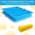 2PCS Non-Stick Butter Silicone Mold with Lid for Chocolate & Cake ...