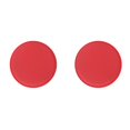 thumbnail image 1 of 2PCS Outdoor 11.8-inch Round Reversible Seat Cushion, polyester（Red）, 1 of 6