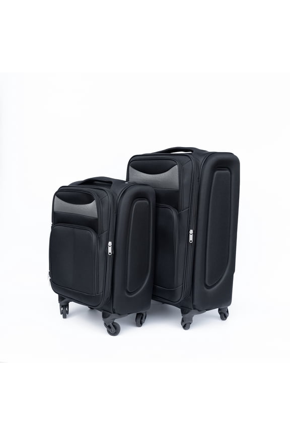 2PCS Oxford Suitcase set Traval Luggage Set without password lock Universal Wheel 20+24 inch