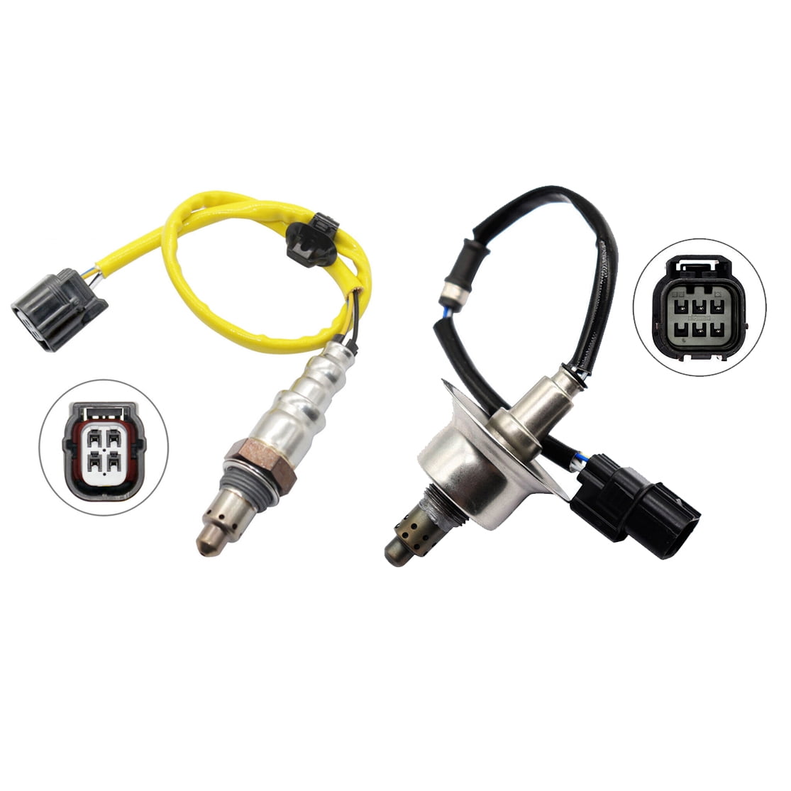 2PCS Oxygen O2 Sensor Upstream+Down For 2016-2021 Honda Civic 1.5L& 17-2021 CR-V