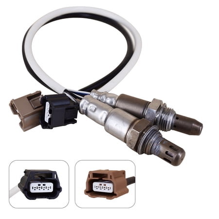 2PCS Oxygen O2 Sensor Upstream Downstream 234-9133 234-4905 Fits for 2013-2015 Nissan Altima 2017-2018 Nissan Versa Replace 22693-3TA0A 211500-7600