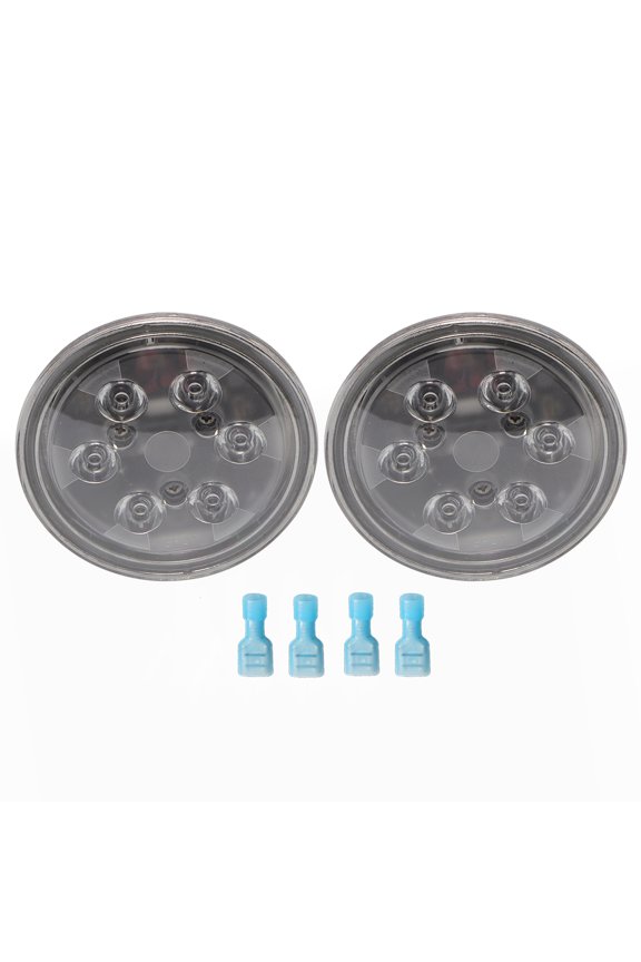 2PCS PAR36 LED Tractor Light White 6000K(Eq 100W Incandescent Iamp) Multipurpose Farming Work Light Industrial Offroad Lamp Outdoor Incandescent Landscape Sealed Beam Lighting Spot Beam