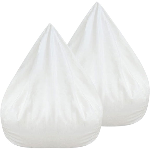 2PCS Pack Inner Liners for Bean Bag Chair,Bean Bag Inner Liner,Giant Inner Liners for Bean Bag Chairs,Easy Cleaning Cover Seat Lazy Sofa Bean Bag,Zipper Opening No Filler (100 x 120cm/39.4 x 47.2in)