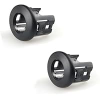 2PCS Parking Sensor Bracket Replacement 28533-3VA0D 28533-3VA0C - Secure Fit, Durable Plastic, Stable Mounting - Verify Bracket Style And Bumper Position