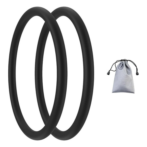 2PCS Patellar Tendon Support Strap for Knee Pain Relief - Silicone Knee Bands for Running, Basketball, Tennis, Soccer & Hiking - Adjustable Patella Strap for Men & Women with Storage Bag