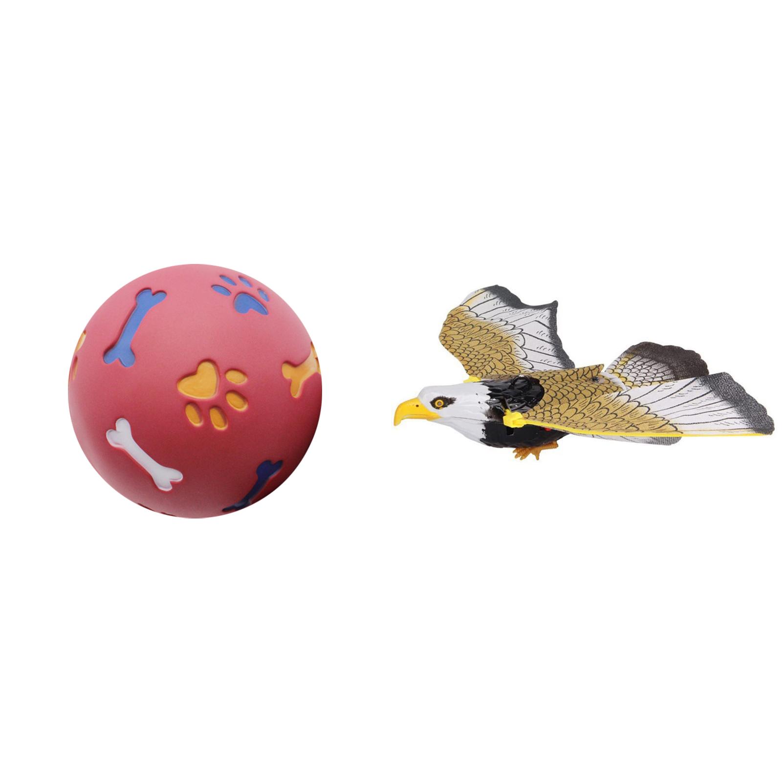 2PCS Pet Dog Cat Plush Rolling Toy Plush Rolling Intelligent Removal